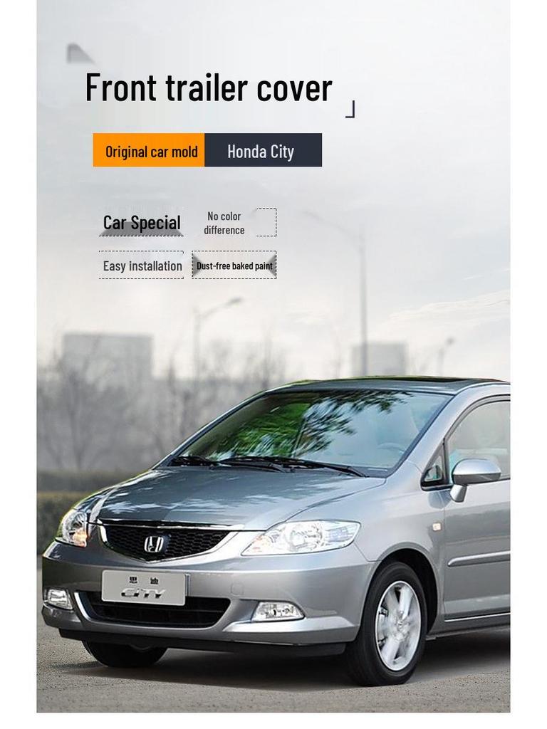 Compatible Front Tow Hook Cover for 06-07 Honda City