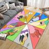 Digimon Cute Area Rug, Digimon Fan Soft Carpet, Great Gift.chl
