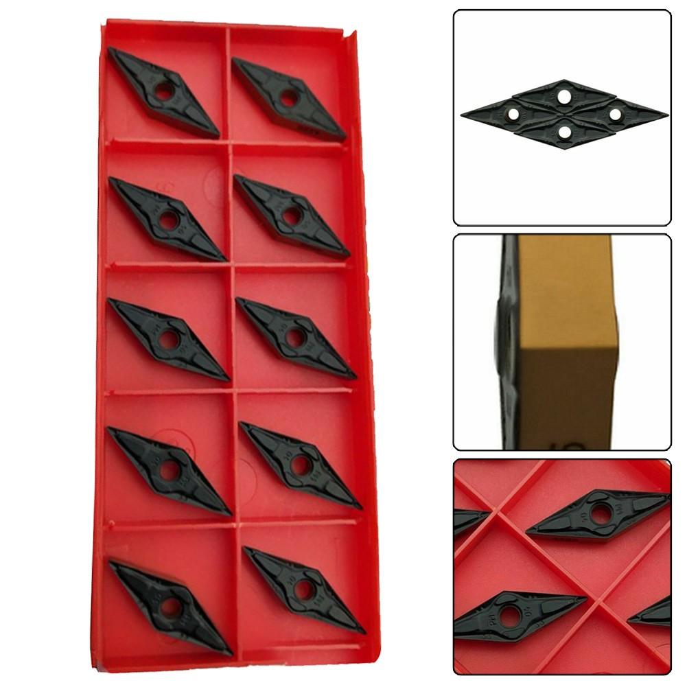 10 шт. Новые твердосплавные пластины VNMG160404-PM класса 4225 VNMG 331-PM для ЧПУ