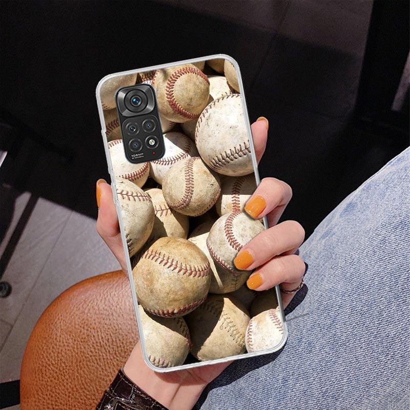 Baseball Sport Phone Case For Xiaomi Redmi Note 15 14 13 12S 12 11 Pro Plus 14S 11S 11E 10 10S 11T 5G Personalized Cover Redmi N