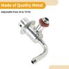 UXCELL Fuel Pressure Regulator for Honda Civic 2003-2004 No.16015S5A930 Metal 20-70 Psi