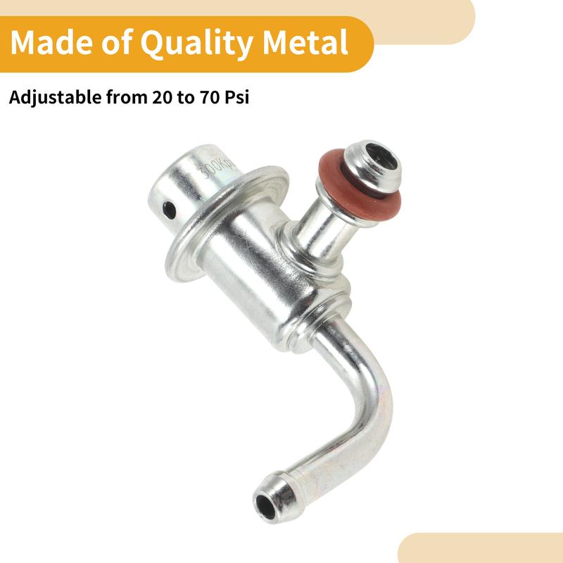 UXCELL Fuel Pressure Regulator for Honda Civic 2003-2004 No.16015S5A930 Metal 20-70 Psi