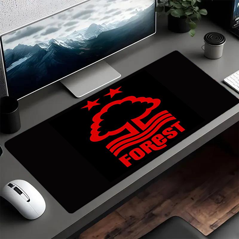 Коврик для мыши Nottingham Forest, Коврик для мыши, Игровой коврик для мыши, Коврик для клавиатуры, Декор для стола для компьютера, ноутбука, Подарок для фаната, Подарок на день рождения
