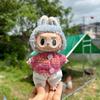 1 Set Outfit Accessories For Labubu Idol Dolls Sweater Pants Clothing Diy Kid Gift 17Cm Cute Mini Plush Doll'S Clothes
