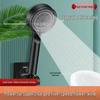 Black Warrior Pressurized Handheld Shower Head Nozzle for Bathroom and Bath