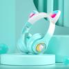 Трансграничные капсулы для питомцев Кошачьи ушки Bluetooth-наушники: Светящийся и градиентный дизайн