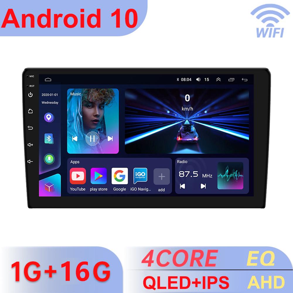 64G 2din 9" универсальный автомобильный мультимедийный видеоплеер для Toyota Hyundai Kia Nissan Honda 2DIN Android GPS Carplay/авто радио стерео