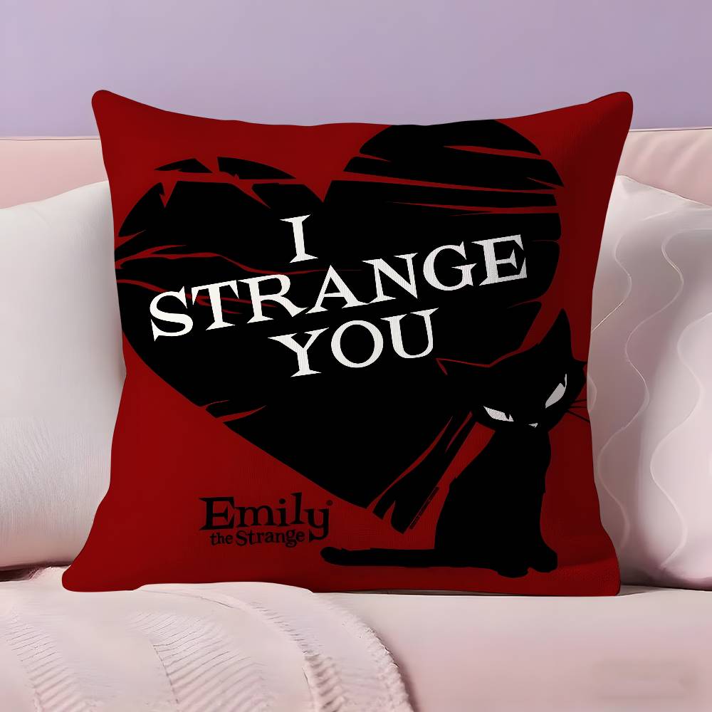 Подушка E-Emily The S-Stranges Мягкая, приятная для кожи ткань, комфорт как в облаках, скрытая молния