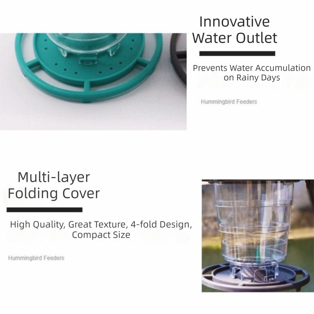 Large Capacity Hummingbird Feeder Waterproof Wild Bird Feeder Bird Food Container  Wild Birds