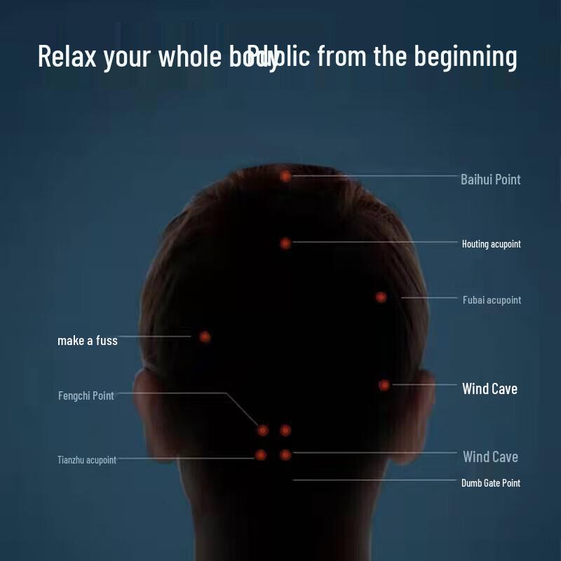 SKG BC3 Head & Scalp Massager CN plug (adapter included)