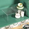 Freezer Shelf Organizer Stackable Rack Pantry Cupboard Organiser