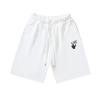 1213 Off-White Весна/Лето 2026 Новые Мужские и Женские Повседневные Свободные Шорты с Принтом Растворенной Стрелы OW