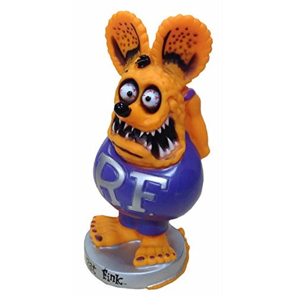 Фигурка Funko Wacky Wobbler Rat Fink с качающейся головой и трясущейся головой, оранжевая, RF Goods