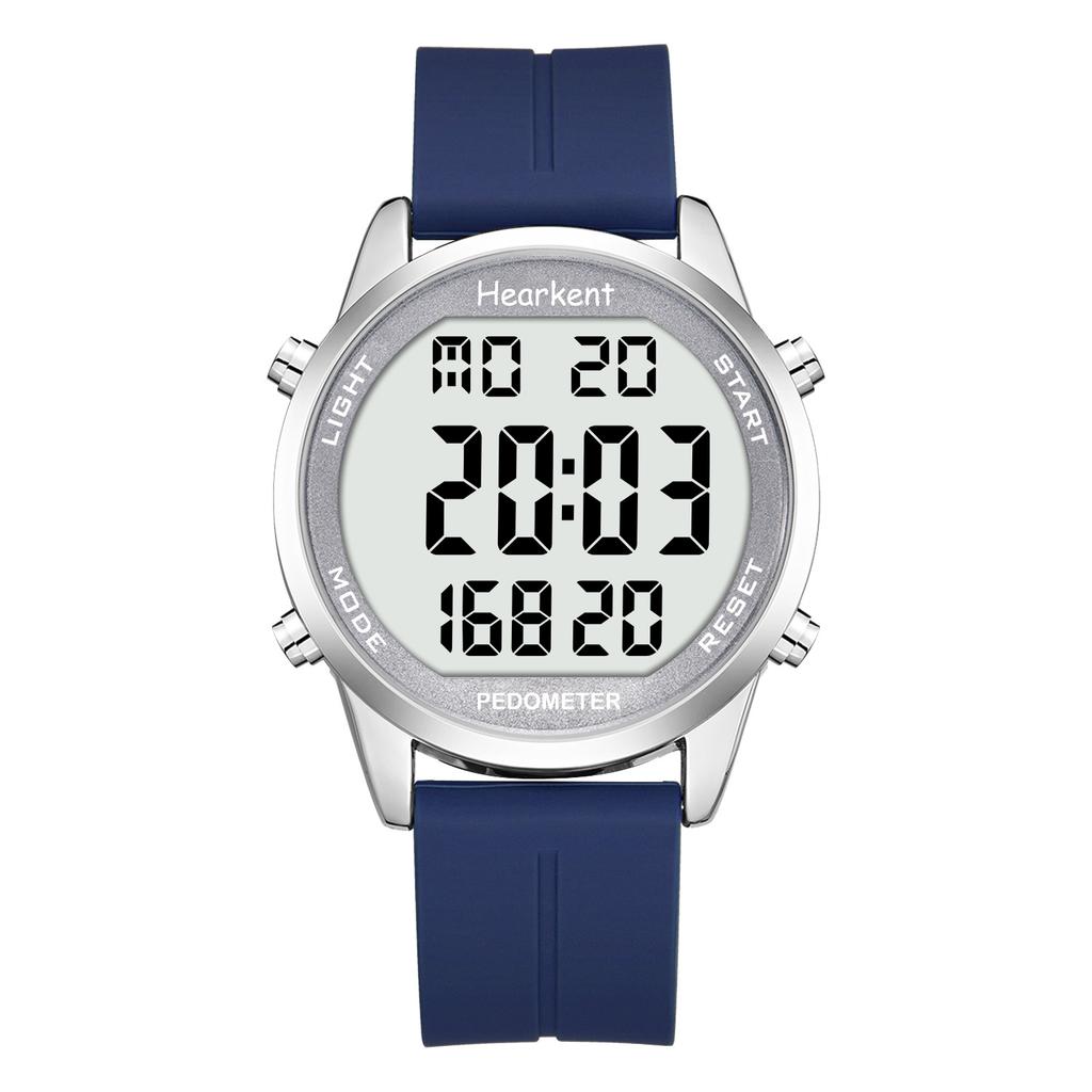 Hearkent Pedometer Watch Men's Digital Watch No Bluetooth Sport Watches Step Calories Counter Walking Fitness Tracker Wristwatch 2