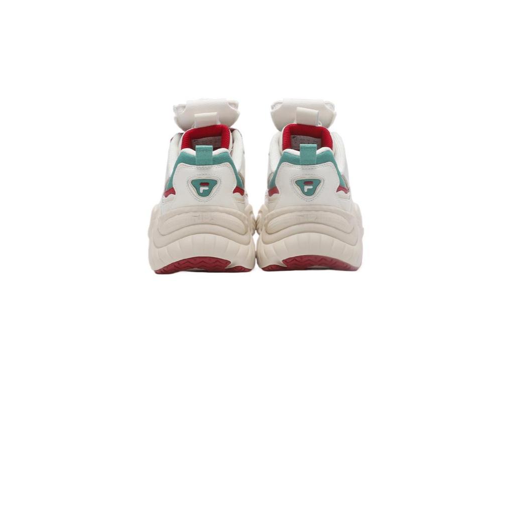 FILA Conch Монета Удобные Универсальные Дышащие Полуботинки Папины Кроссовки Женская кроссовка Белый T12W311113FWB