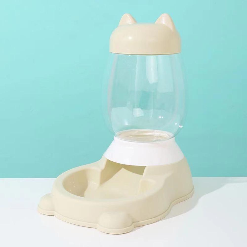 Пластиковая кормушка-диспенсер для домашних животных 2,2 л большой вместимости миска для питья для домашних животных кошка собака миска для воды для еды кошка