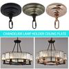 Ceiling Light Canopy Kit with Heavy-Duty Replacement Cover Plate Easy To Install Pendant Light Chandelier Canopy Holder