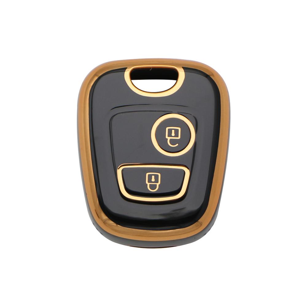 Новый чехол для дистанционного ключа из ТПУ для Peugeot 106 107 206 207 306 307 406 407 для Citroen C1 C4, защитный брелок, аксессуары