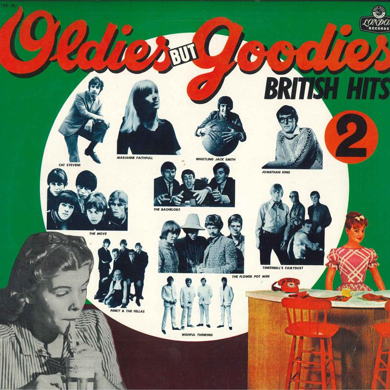 LP Record VARIOUS - Oldies But Goodies British Hits 2 GT165 LONDON 1973 Japan Rock Used