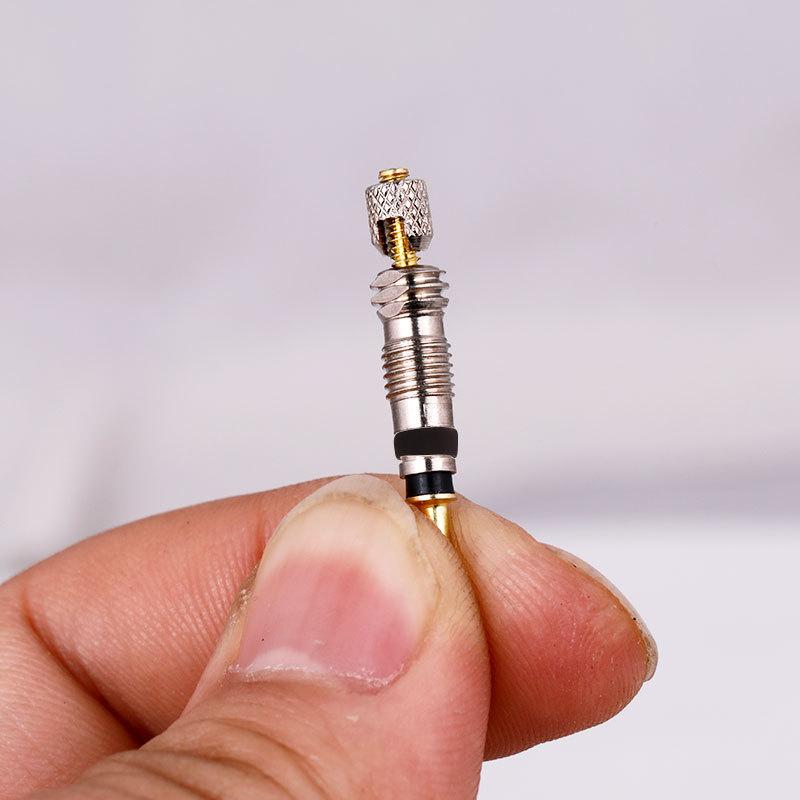 10 ШТ. Велосипедный ниппель Presta, сердечник клапана для бескамерных шоссейных и горных велосипедов, Fren для велосипеда MTB/шоссейного велосипеда