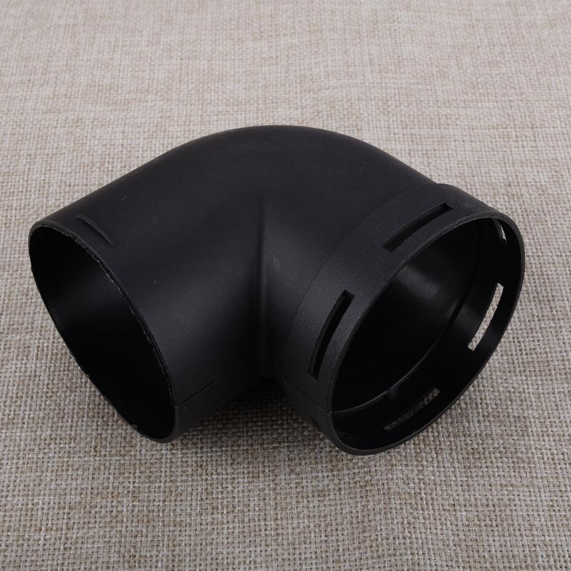 60mm L-Shaped Bend Car Air Diesel Heater Duct Hose Pipe Outlet Connector Fit for Webasto Eberspaecher