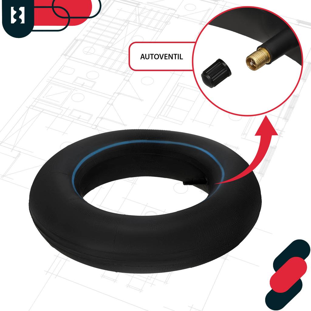 KOTARBAU® Inner Tube for Wheelbarrows, Wheelbarrows, Trolleys 8-4.00