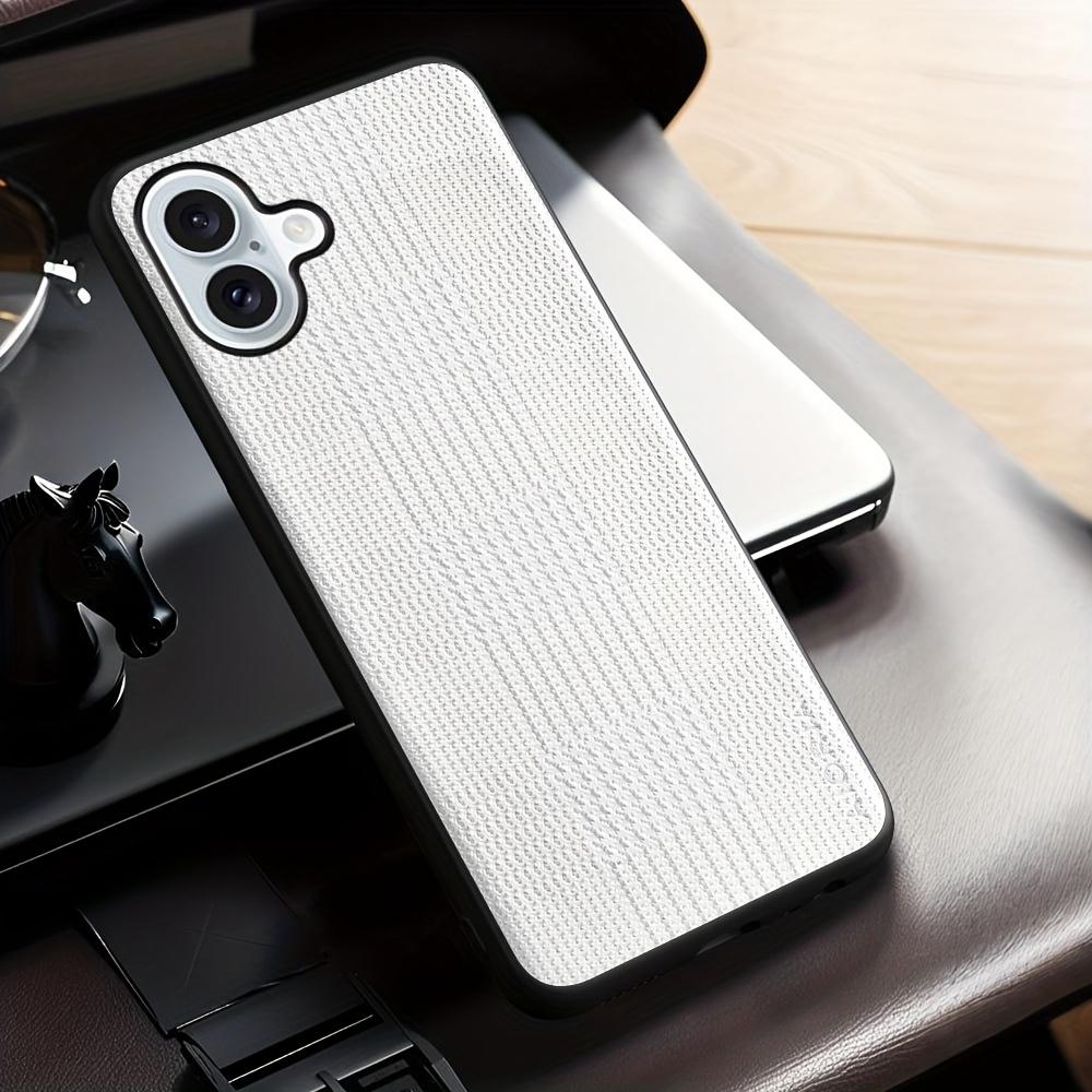 Чехол для телефона: Чехол с узором "гусиная лапка" Тонкий для iPhone 17 16 15 Pro Max 16 15 Plus iPhone Air 16e Защитный чехол от падений