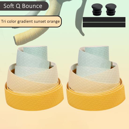 2 Rolls Bike Bike Grip Tape Handlebar Tape EVA Road Thick Non-slip Bicycle Handle