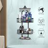 Rustproof Over Shower Head Organizer Hooks Soap Holder Durable Storage Rack  Shampoo