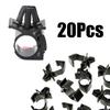 20x Car Harness Automatic Route Clamp Bellows Buckle