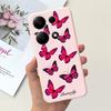 Чехол для Xiaomi Redmi Note 13 Pro 4G 2024 Милое Сердечко Кактус Мягкий Матовый ТПУ Чехол для Xiaomi Poco M6 Pro 4G Note13 Pro Чехол