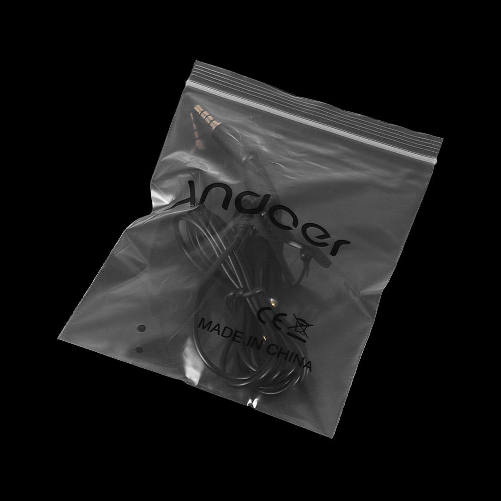 Мини Портативный Петличный Конденсаторный Микрофон с Клипсой Проводной Микрофон Совместимый с iPhone iPad Android Смартфоном DSLR