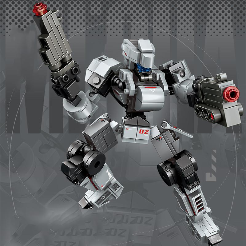 SEMBO Трансформирующийся Мех Конструктор Модель Робота MOC Детали Машина Строительный Набор Игрушки для Детей Мальчиков Подарки на День Рождения