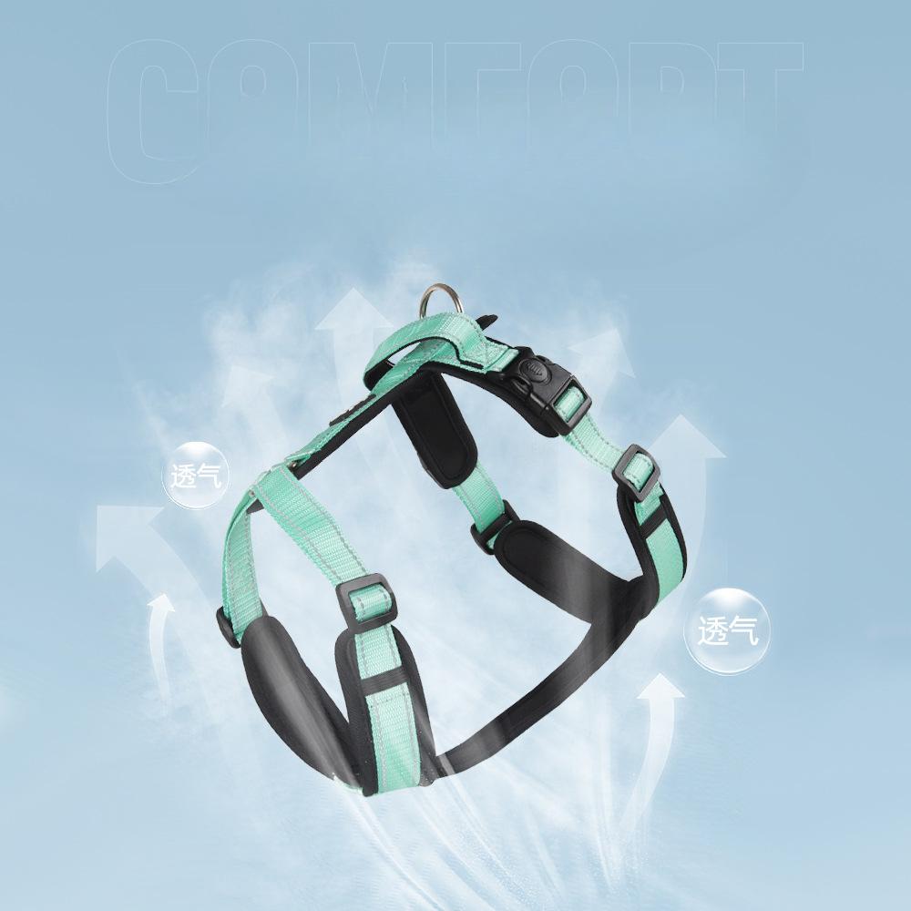 Новый поводок для собак, двухсекционный нагрудный ремень для домашних животных, поводок для прогулок с собаками малого и среднего размера