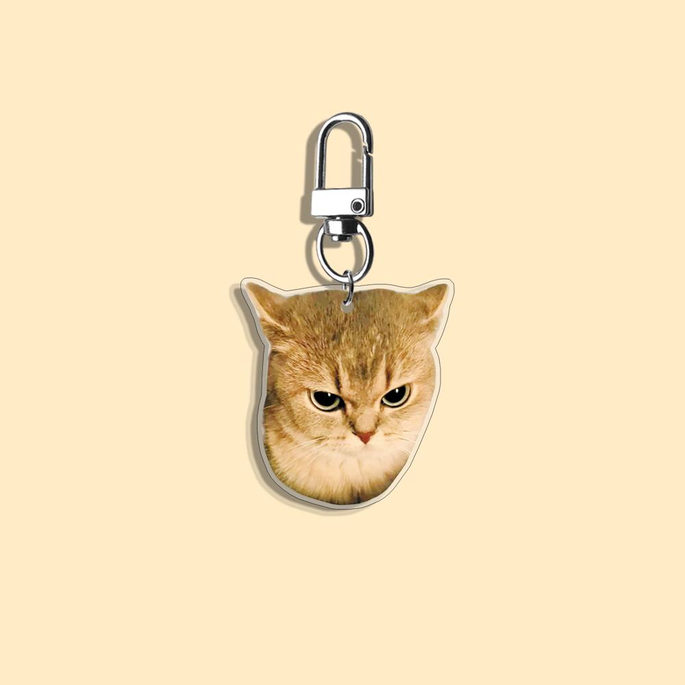 Funny Cat Keychain Student Gift Bag Women's Bag Cute Things Gift For Best Friends Cartoon