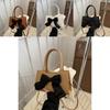 Trendy Women's Shoulder Bag 2024 Spring Bow-knot Street Style Handbag Pu Leather