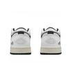 Jordan Air Jordan 1 Slip Resistant Abrasion Resistant Low top Vintage Basketball Shoes Unisex White Black 553558-081(Team661-)