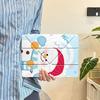 Чехол-планшет Снеговик в красной шапке для iPad Pro 11-го 10-го 9-го 8-го 7-го 12,9 дюйма Mini 6 7 Pro 2025 Air 4 5 M3 M2 1 2 M4 11 дюймов Держатель
