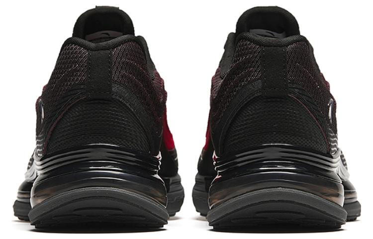 Men's Sneakers Anta Slip Resistant Abrasion Resistant Low top Running Shoes Men's Red
