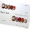 Lion Dance Girl 3D Festive Nail Art 