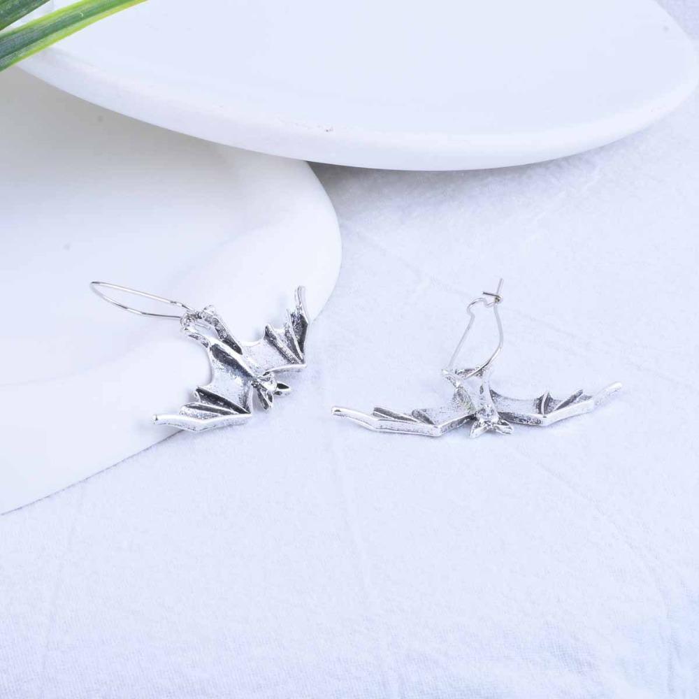 Ретро Серьги Летучие мыши DIY Украшения Подвеска Имитация Животного Готический Декор Серьги на Хэллоуин Вечеринка