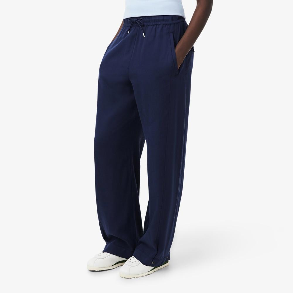 Lacoste Женские повседневные брюки-джоггеры из смесовой льняной ткани HF6777-56G166