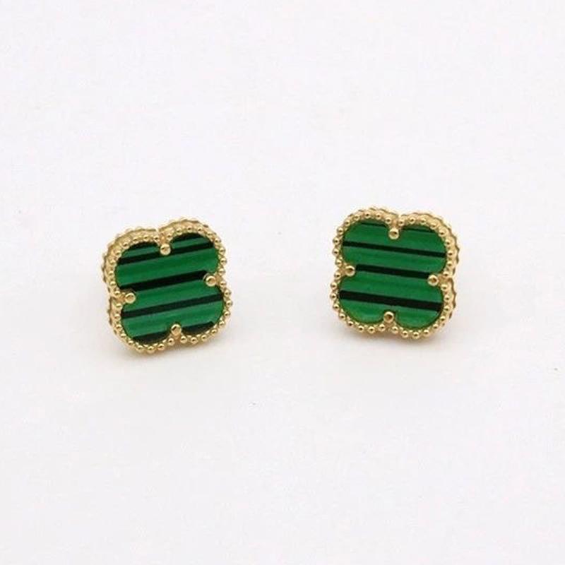 High-Grade Titanium Steel Four-Leaf Clover Earrings Non-Colour Loss Fashion Earrings Women's Earrings