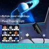 Светодиодный ночник-проектор «Звездное небо и океан»: Лампа USB "Луна, Планета и Творчество"