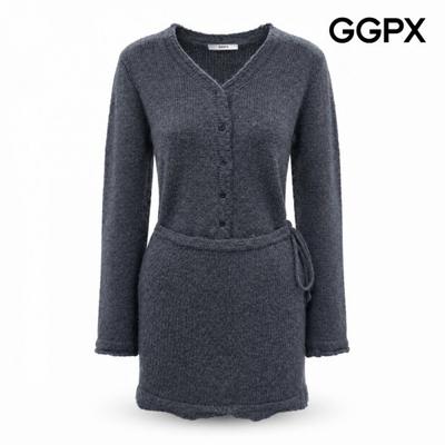 Wrap Set Button Cardigan Gq9kg004f