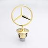 3D Car Front Bonnet Hood Emblem Round Zinc Alloy Badge For Mercedes Benz C E S Class W204 W205 W212 W213 W211 W220 W222 W223 ILNOP1
