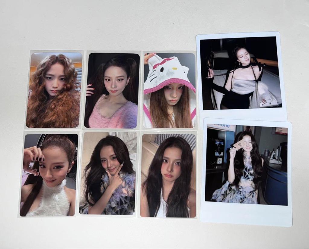 [USED] Blackpink AMORTAGE with Muu Polaroid Jisoo Trading Card