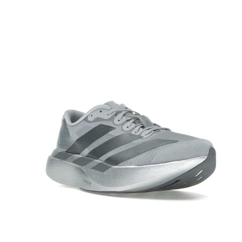 Adidas Adizero Evo SL серебристый металлик мужские кроссовки серый железо-металлик Halo-Silver JR3419