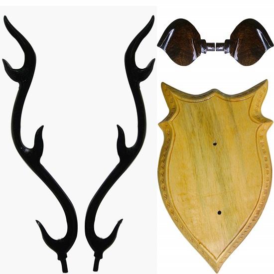 Home Decor  DEER HEAD 50cm Wall Decor Handcrafted Wood Crafts