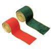 Christmas Ribbon Solid Color Polyester Craft Ribbon for Gift Wrapping Bows 5-Yard Holiday Decor DIY Projects Supplies